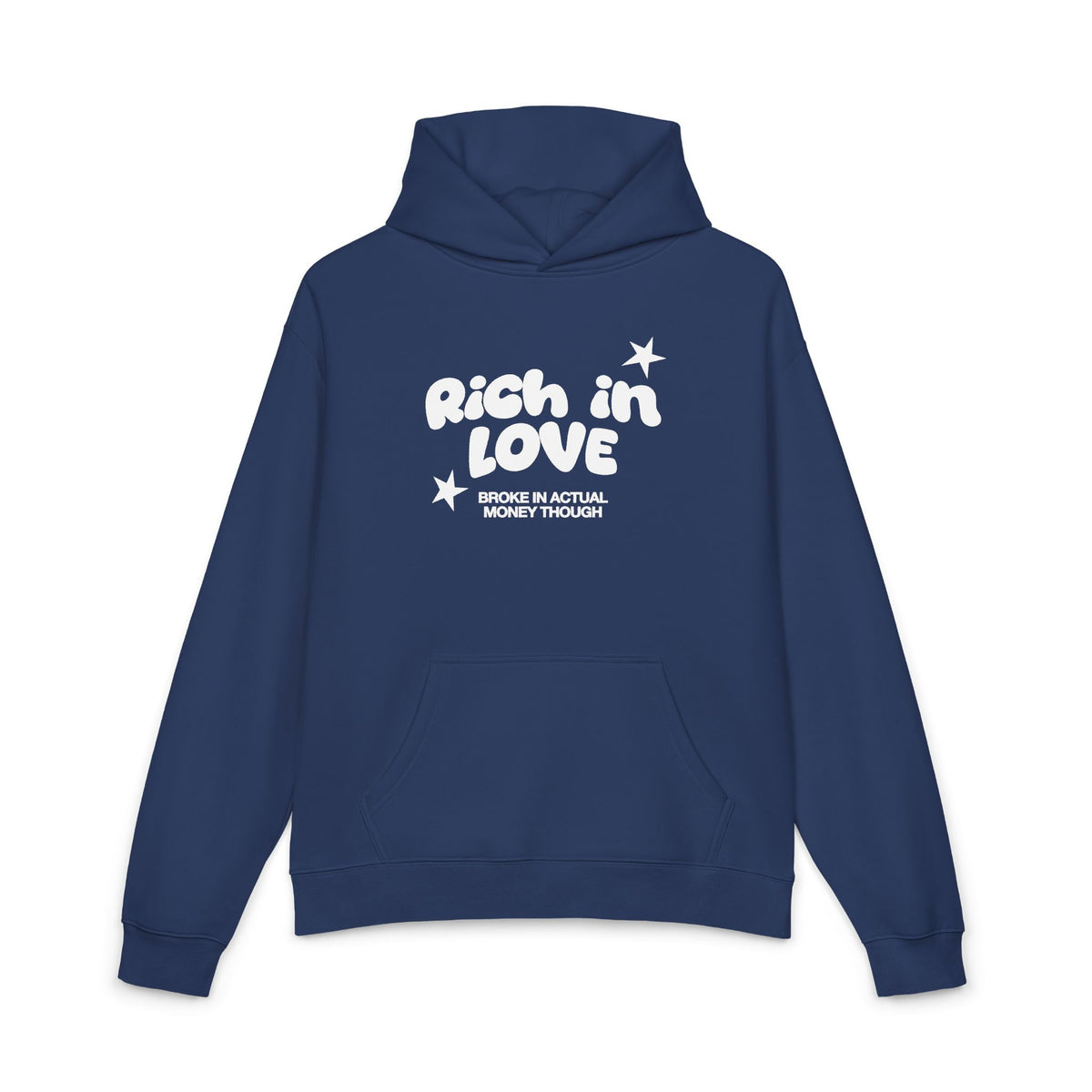 RICH IN LOVE - Relaxed Pullover Hoodie