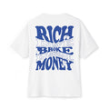 RICH IN LOVE, BROKE IN MONEY - Unisex Oversized Boxy Tee