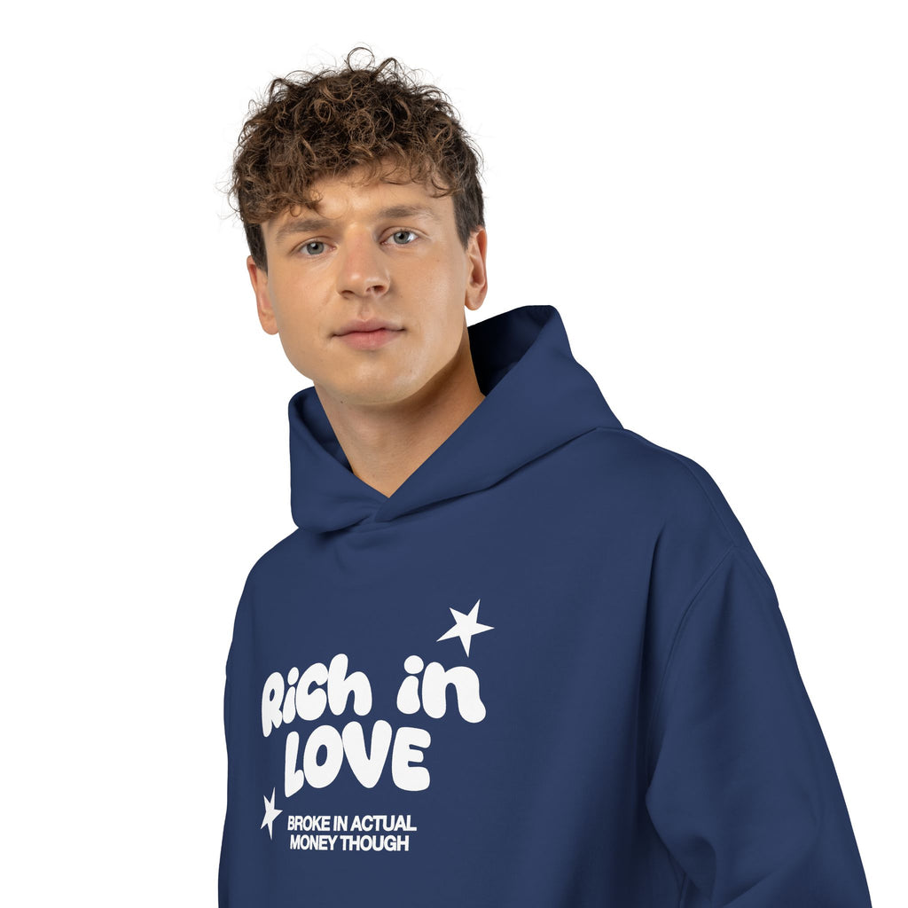 RICH IN LOVE - Relaxed Pullover Hoodie
