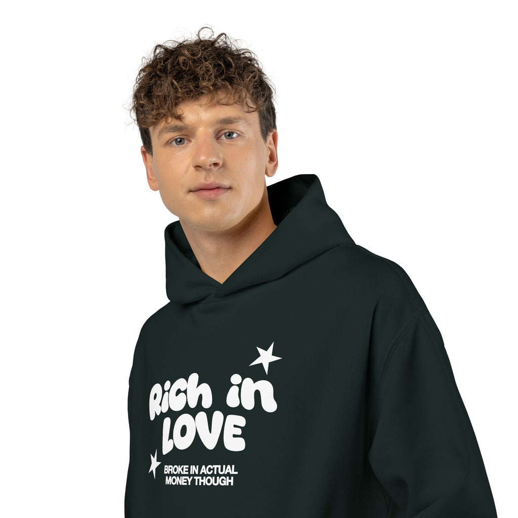 RICH IN LOVE - Relaxed Pullover Hoodie