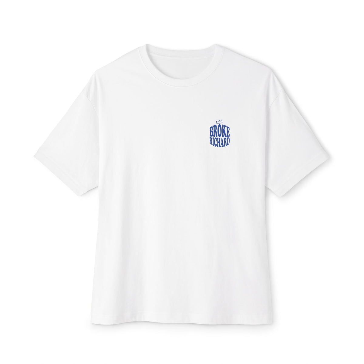 RICH IN LOVE, BROKE IN MONEY - Unisex Oversized Boxy Tee