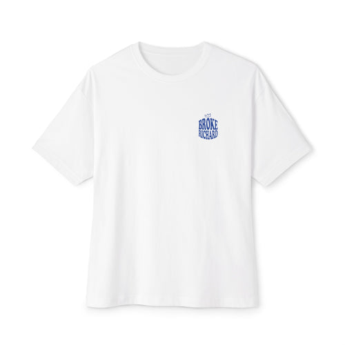 RICH IN LOVE, BROKE IN MONEY - Unisex Oversized Boxy Tee