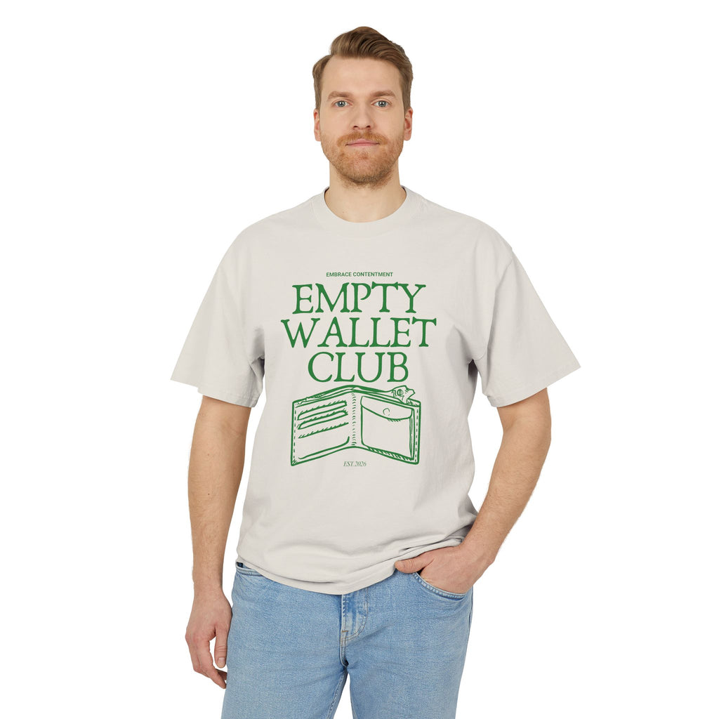 EMPTY WALLET CLUB - Unisex Heavy Faded Tee