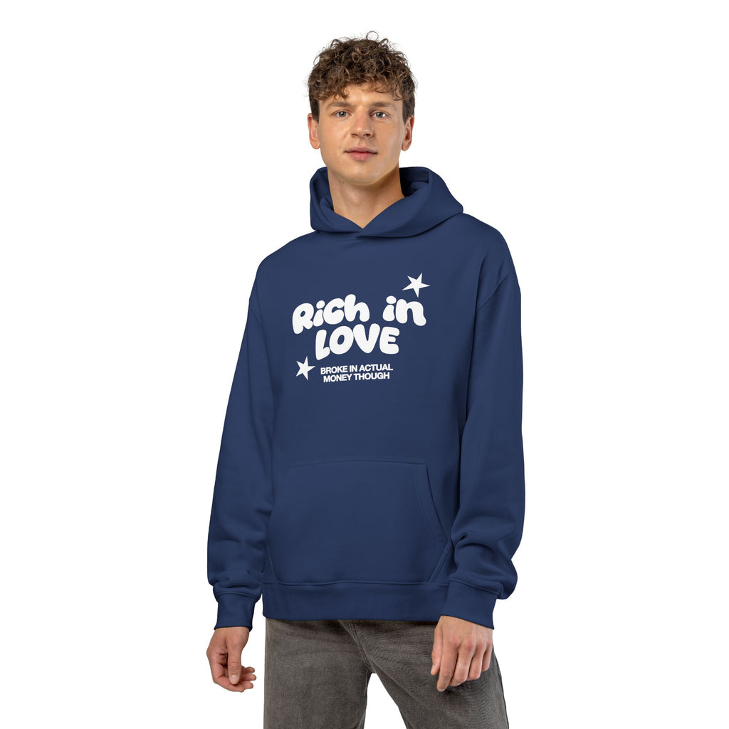 RICH IN LOVE - Relaxed Pullover Hoodie